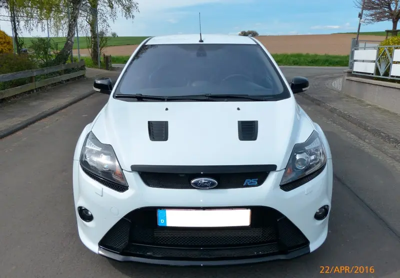 Ford Focus RS, Gutachten/Fahrzeugbewertung, Frontansicht